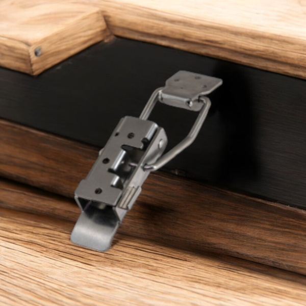 Накидной замок 151,8*38,9 мм., нержавеющая сталь / Эффективный и долговечный